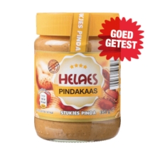 Helaes Pindakaas met Stukjes Noot (350 gr.)