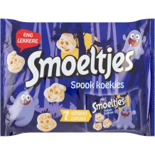 Hellema Smoeltjes Spookkoekjes Uitdeelzakjes (7 stuks)