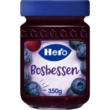 Hero Bosbessen Jam (350 gr.)