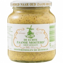 Huisman Grof Gemalen Zaanse Mosterd (335 gr.)