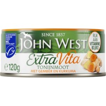 John West Extravita Tonijnmoot met Gember en Kurkuma (120 gr.)