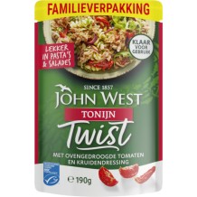 John West Tuna Twist Oven Dried Tomato XL (190 gr.)