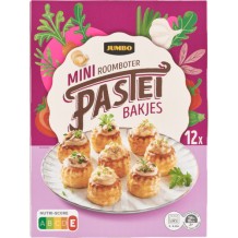 Jumbo Roomboter Mini Pasteibakjes (12 stuks)