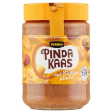 Jumbo Pindakaas met Stukjes Pinda (350 gr.)