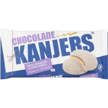 Kanjers Witte Chocolade Caramelwafels (180 gr.)