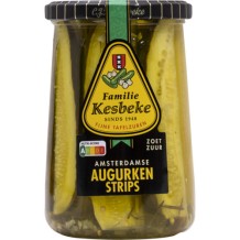 Kesbeke Amsterdam Gherkin Strips (580 ml.)