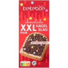 Kiekeboe XXL Pure Chocolade Hagelslag met Choco Funnies (550 gr.)