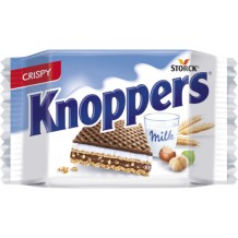 Knoppers Melk Hazelnoot Wafels (5 x 25 gr.)