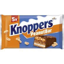 Knoppers Pinda Repen (5 x 40 gr.)