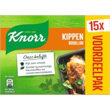 Knorr Kippen Bouillon Tabletten (15 stuks)