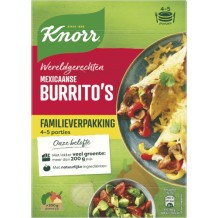 Knorr Wereldgerechten - Mexicaanse Burritos Familieverpakking (342 gr.)