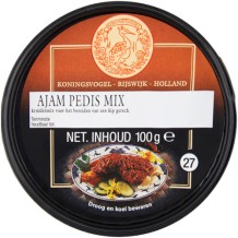 Koningsvogel Ajam Pedis Mix (100 gr.)