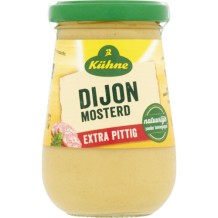 Kühne Dijon Mosterd Extra Pittig (180 ml.)