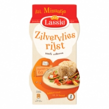 Lassie Minuutje Zilvervliesrijst (2 x 125 gr.)