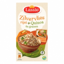 Lassie Zilvervliesrijst met Quinoa en Granen (275 gr.)