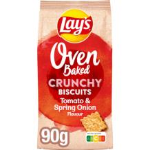 Lay's Oven Baked Crunchy Biscuits Tomato & Spring Onion (90 gr.)