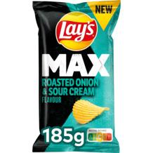 Lay's MAX Roasted Onion & Sour Cream (185 gr.)