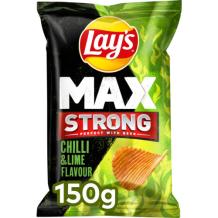 Lay's MAX Strong Chili & Lime Flavour (150 gr.)