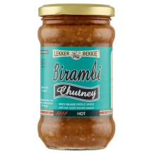 Lekker Bekkie Birambi Chutney Hot (290 ml.)