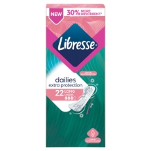 Libresse Extra Protect Inlegkruisjes Long (22 stuks)