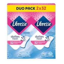 Libresse Normal Inlegkruisjes Duo Pack (2 x 32 stuks)