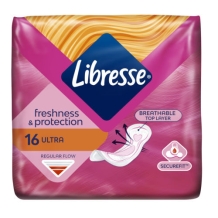 Libresse Ultra Normal Maandverband (16 stuks) 