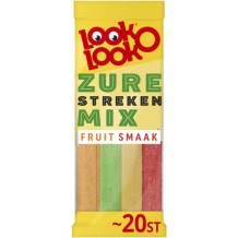 Look-O-Look Mixed Sour Stripes (115 gr.)