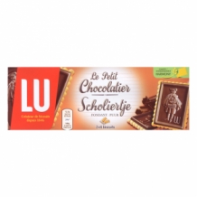 LU Scholiertje Pure Chocolade (150 gr.)