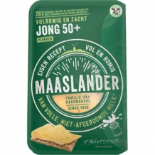 Maaslander 50+ Jonge Kaas Plakken (150 gr.)