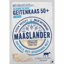 Maaslander 50+ Jong Belegen Geitenkaas Plakken (140 gr.)