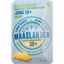 Maaslander 30+ Young Cheese Slices (150 gr.)