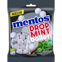 Mentos Liquorice Mint Balls (220 gr.)