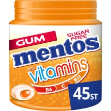 Mentos Chewing Gum Vitamins Citrus (45 pieces)