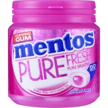 Mentos Chewing Gum Pure Fresh Bubble (50 pieces)