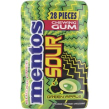 Mentos Sour Gum Green Apple (28 pieces)