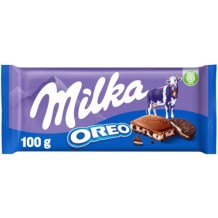 Milka Oreo Milk Chocolate Bar (100 gr.)