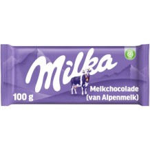 Milka Alpenmelk Chocoladereep (100 gr.)