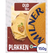 Milner 30+ Oude Kaas Plakken (150 gr.)