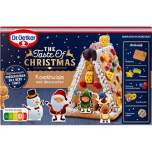 Dr. Oetker Christmas Cookie House Construction Kit (250 gr.)