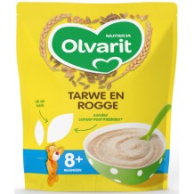 Olvarit Wheat and Rye Porridge 8+ Months (200 gr.)