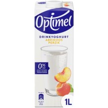 Optimel Long-Life Drink Peach Apricot 0% Fat (1 liter)