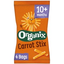 Organix Carrot Sticks 10+ Months (4 x 15 gr.)