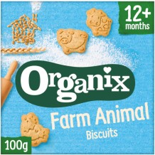 Organix Farm Animals Biscuits 12+ Months (100 gr.)