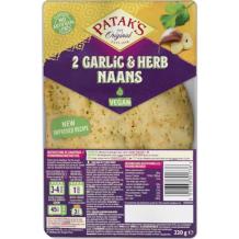 Patak's Original Garlic & Coriander Naans (2 x 110 gr.)