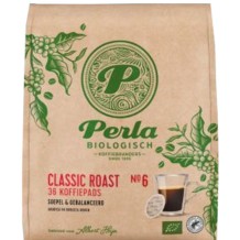 Perla Organic Classic Roast Coffee Pads (36 stuks)