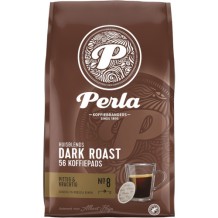 Perla Huisblends Dark Roast Coffee Pads (56 pieces)