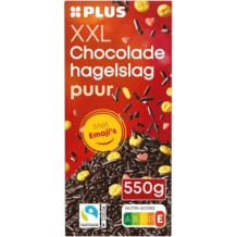 Plus XXL Hagelslag Puur met Emoji's (550 gr.)