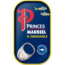 Princes Makreelfilets in Zonnebloemolie (125 gr.)