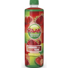 Raak Vruchtensiroop Aardbeien (750 ml.)