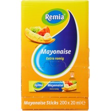 Remia Mayonnaise Extra Creamy Sticks (200 x 20 ml.)